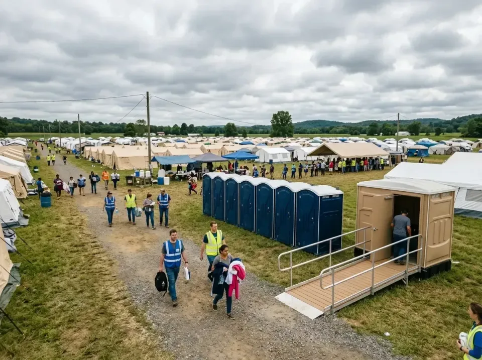 disaster-relief-camp-restrooms-010 — frequently asked questions, Dumpster & Portable Bathrooms Rental in Franklin, IN
